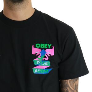 T-SHIRT RISE ABOVE OBEY - Mad Fashion | img vers.300x/